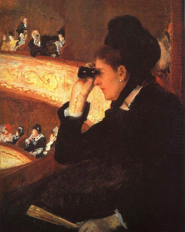 At the Opera, Mary Cassatt